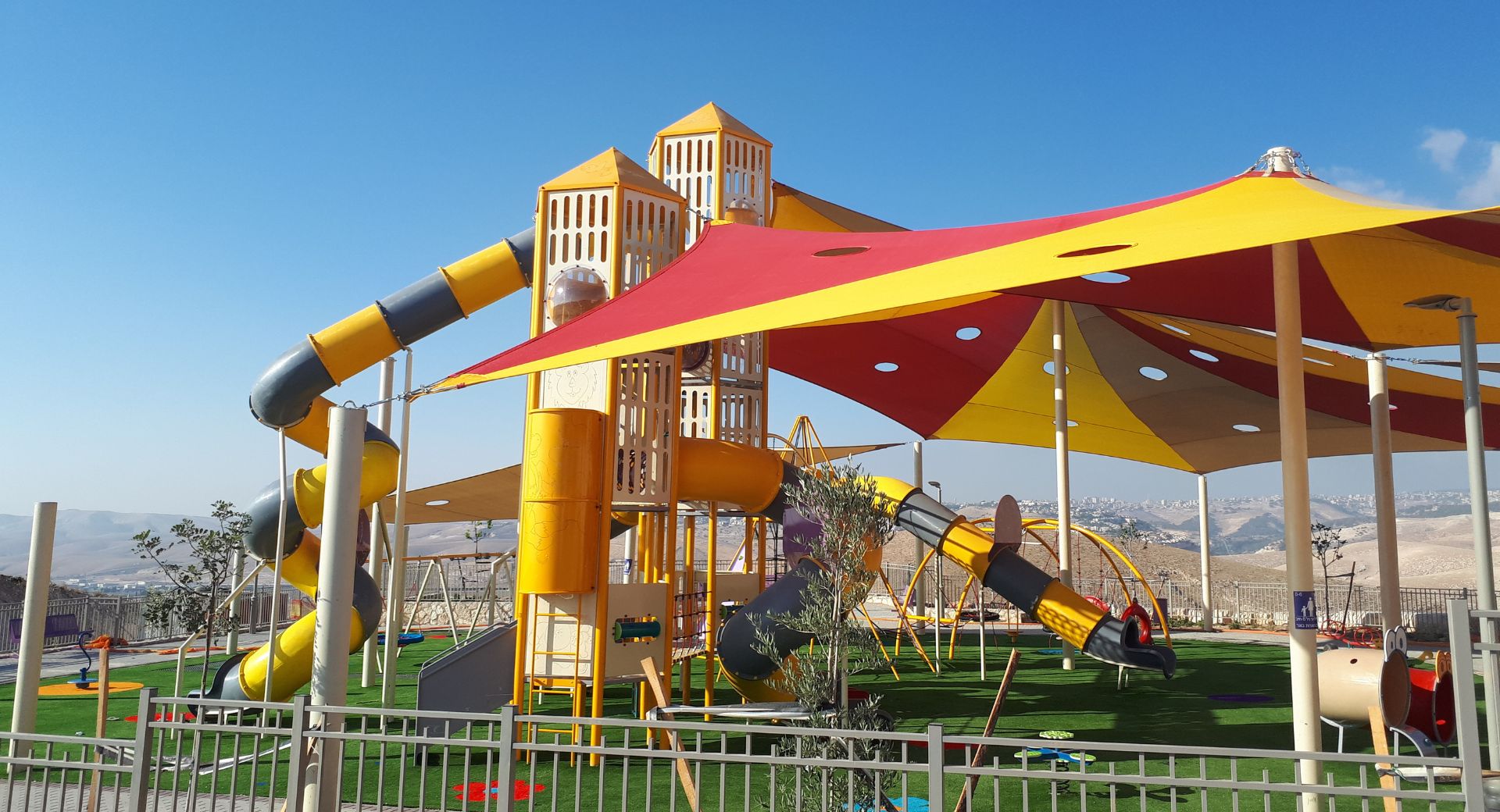 A Beautiful Playground In A Rural Setting