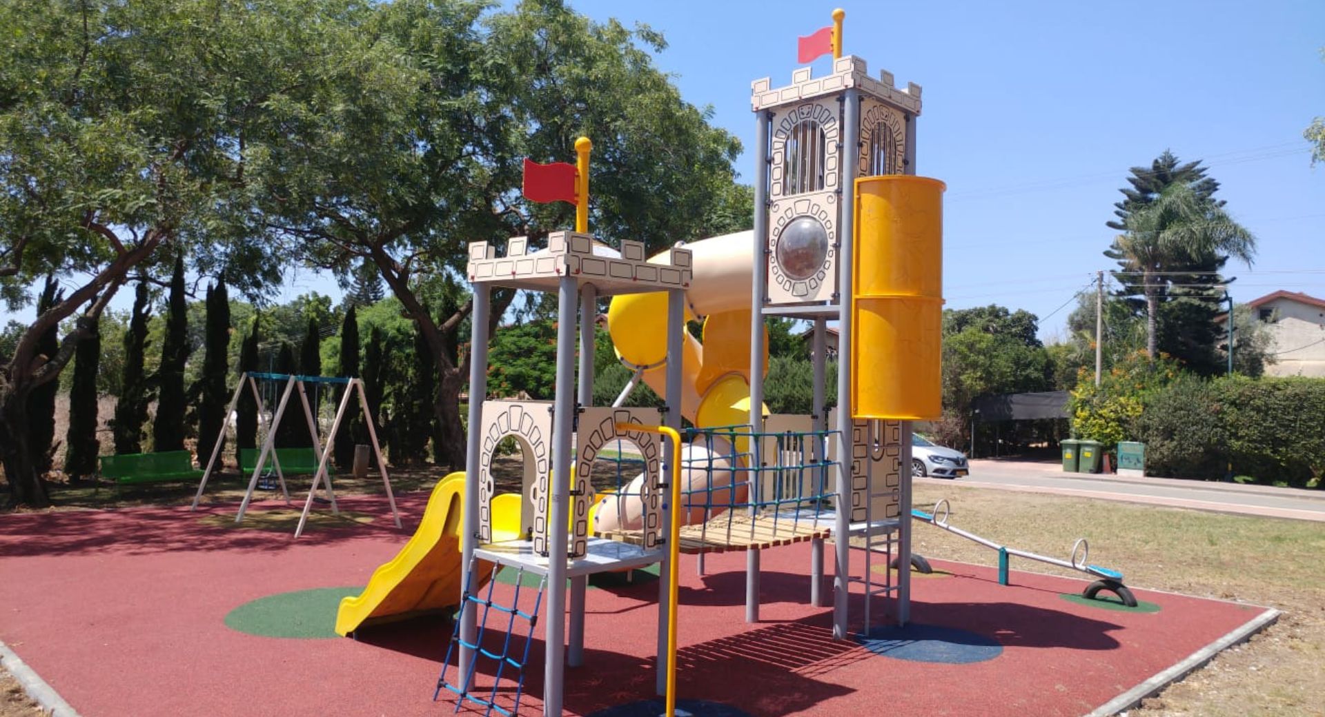 A Simple Two-Tower Playground