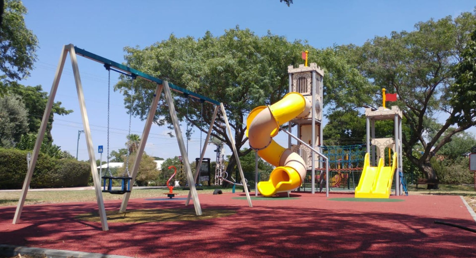 A Simple Two-Tower Playground