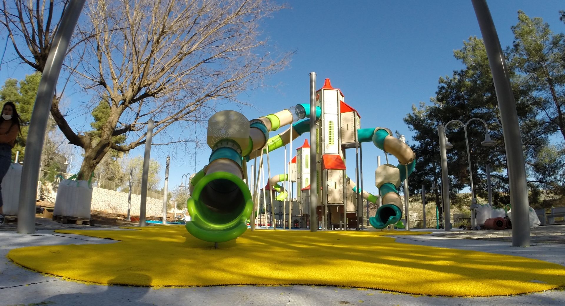 Three-Part Playground For Different Ages/Needs