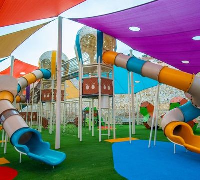 A New Hot Air Balloon-Theme Playground