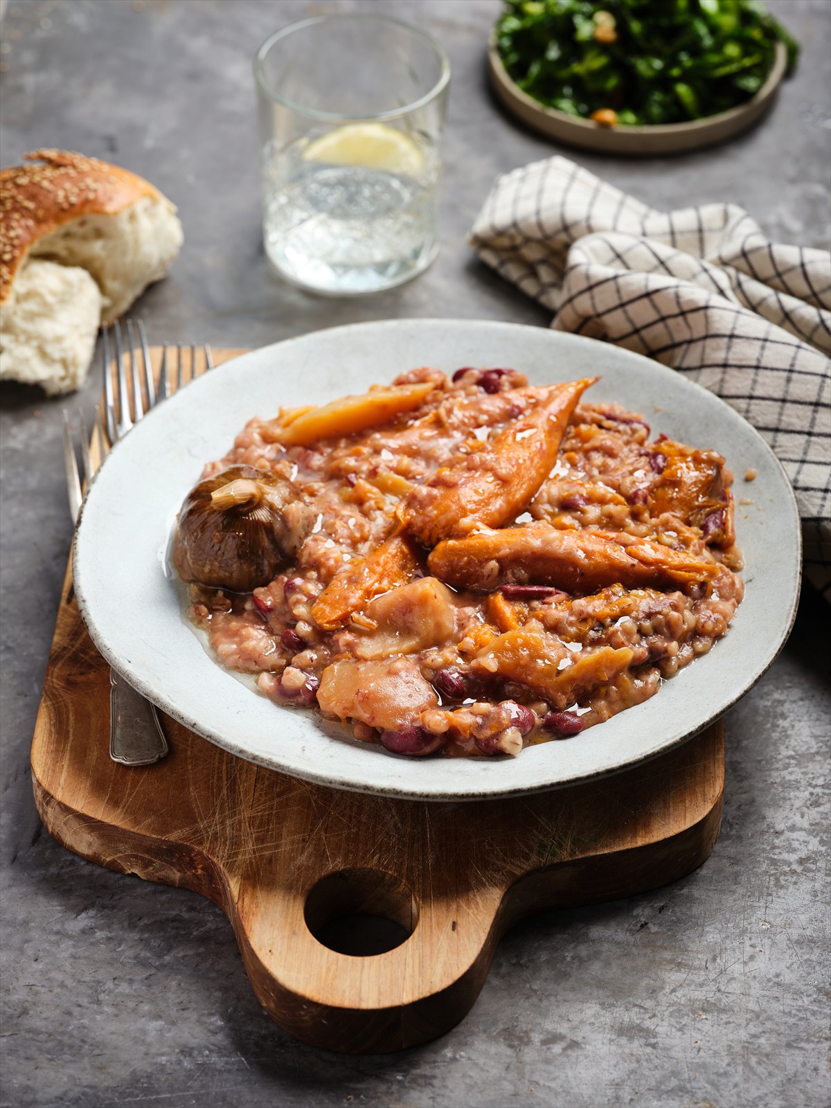 חמין טבעוני