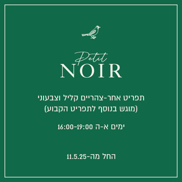 תפריט פטיט נואר