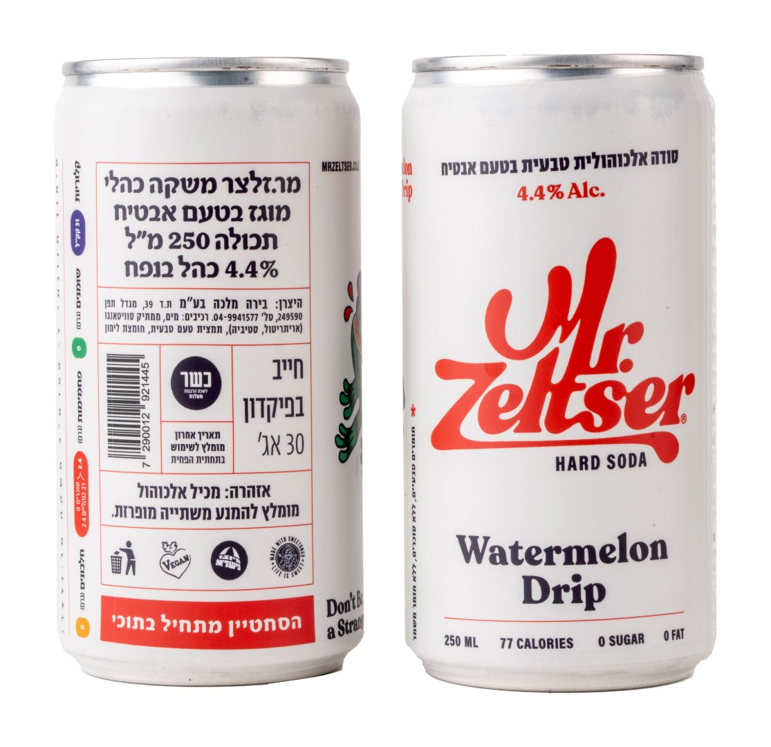 ארגז 24 פחיות - אבטיח