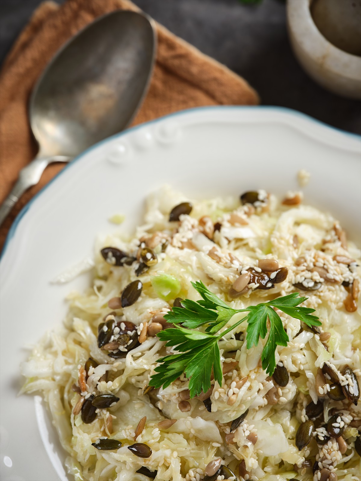 סלט כרוב פיצוחים