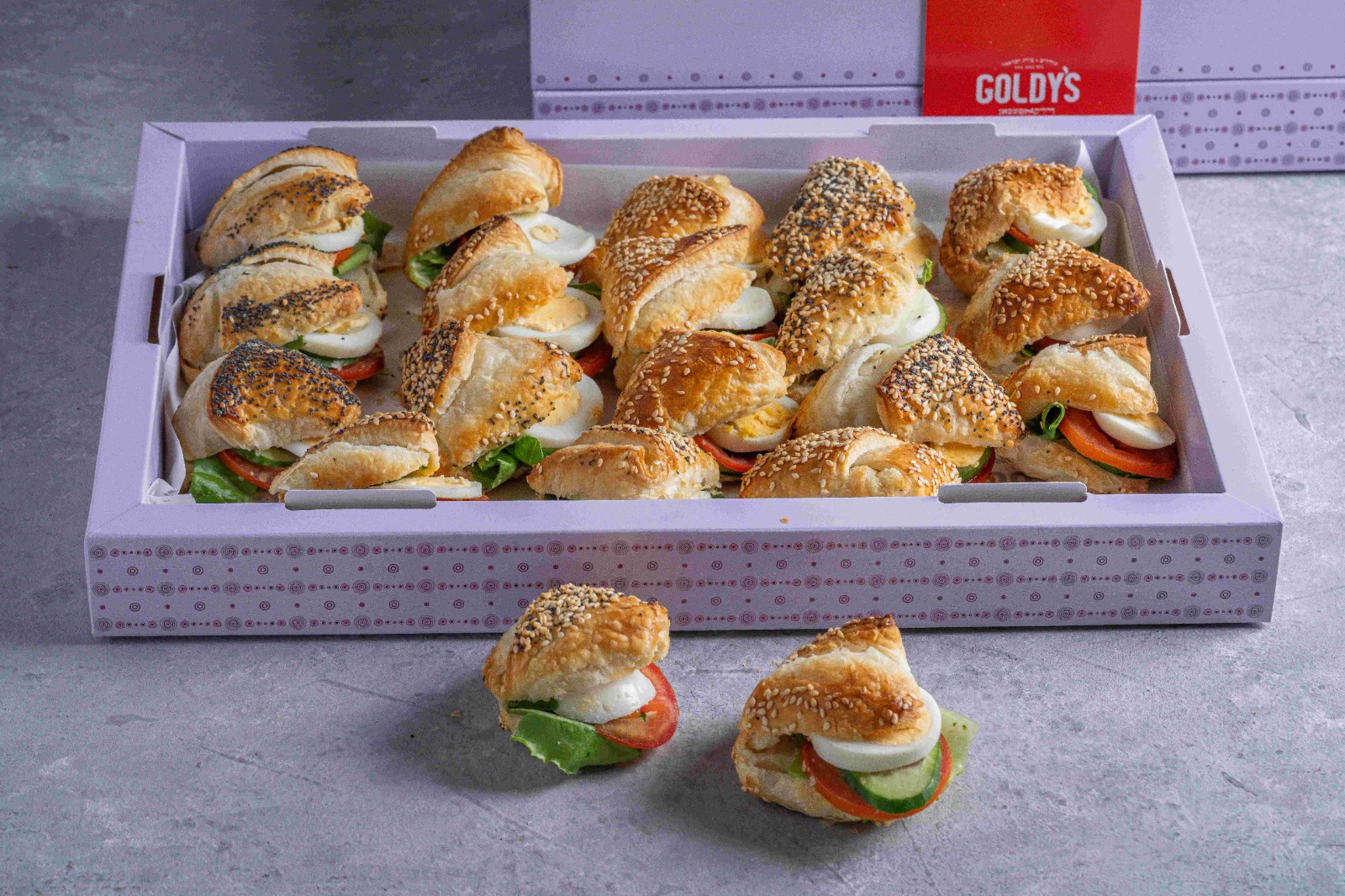 Stuffed Boureka Platter