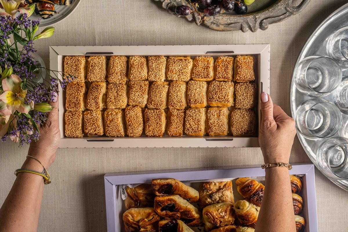 Potato Boureka Platter