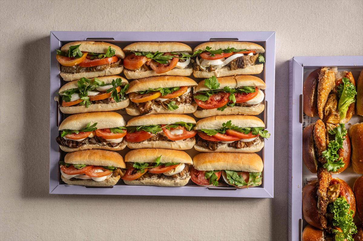 A Tray of Ciabatta Sabiach