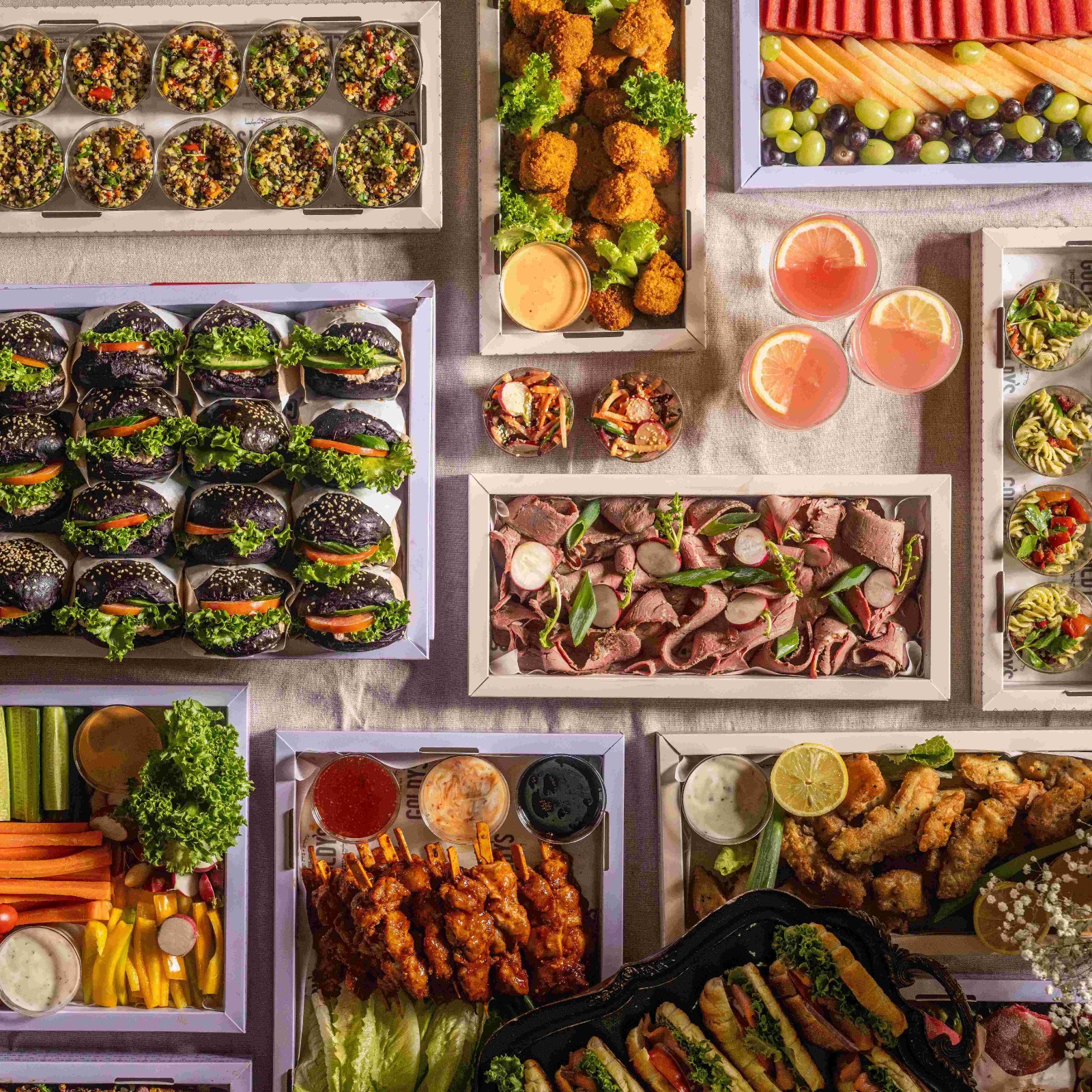 Hospitality trays