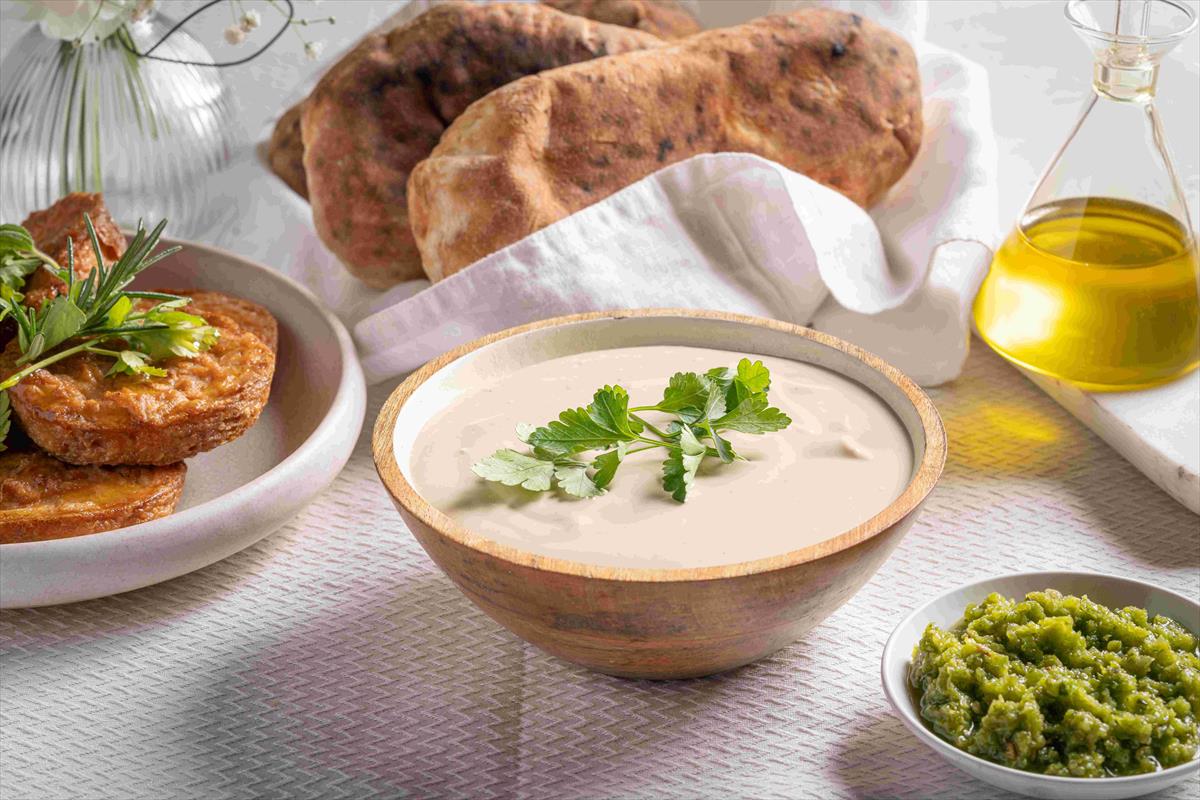 Homemade tahini