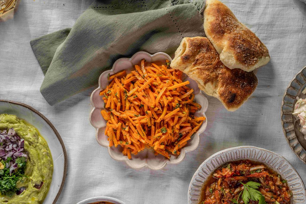 Authentic Moroccan carrots