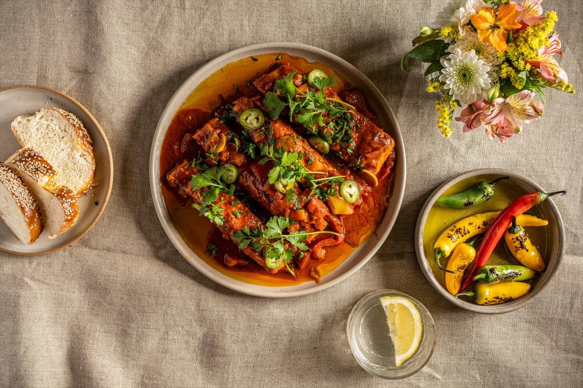Spicy Moroccan Salmon Fillet