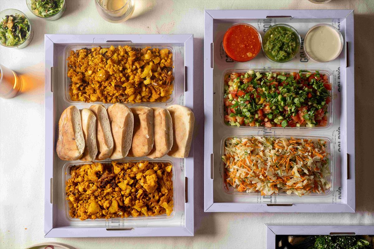 Build-Your-Own Cauliflower Shawarma