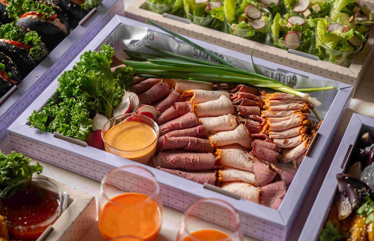 A mixed tray of various meats we smoke ourselves 