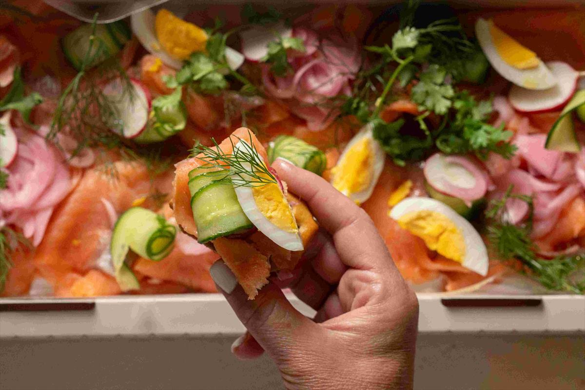 Lox Carpaccio