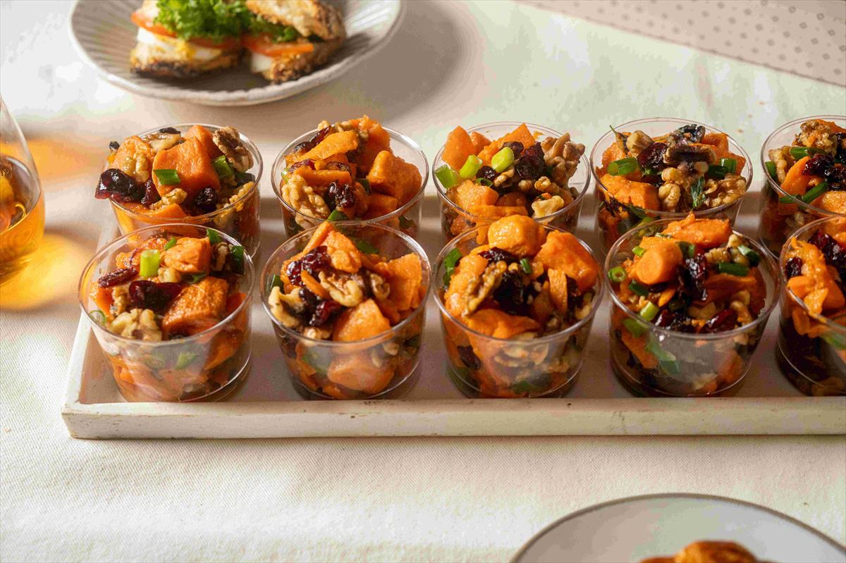 Maple-Glazed Sweet Potato Salad