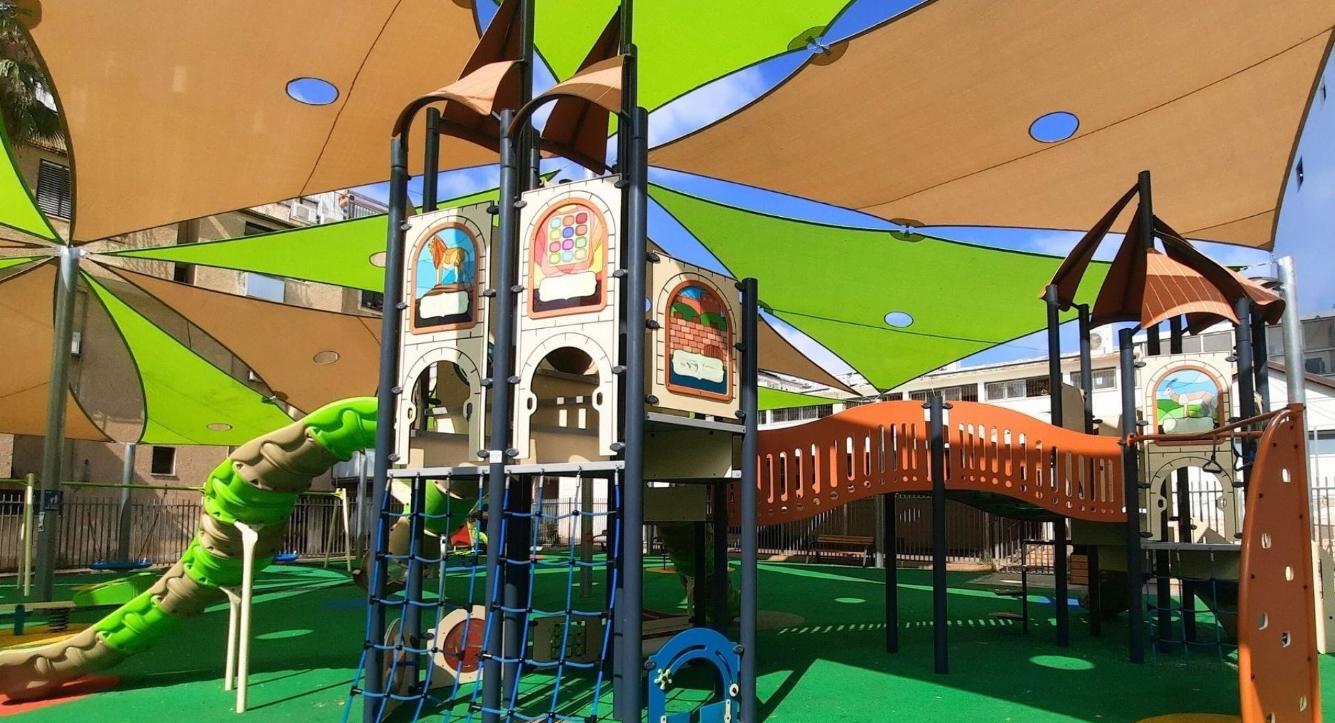 Stained Glass Playground