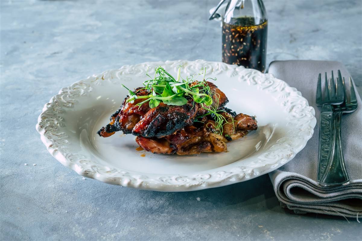 סטייק פרגית על האש