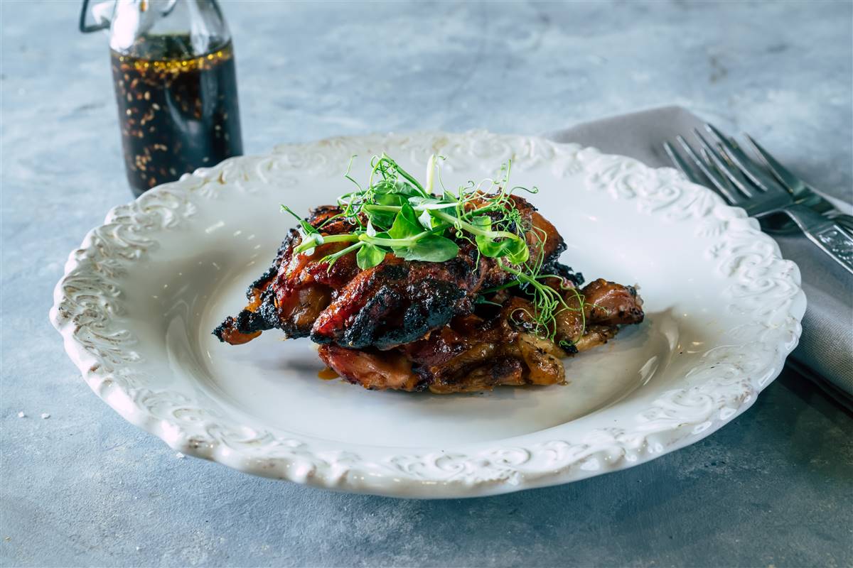 סטייק פרגית על האש