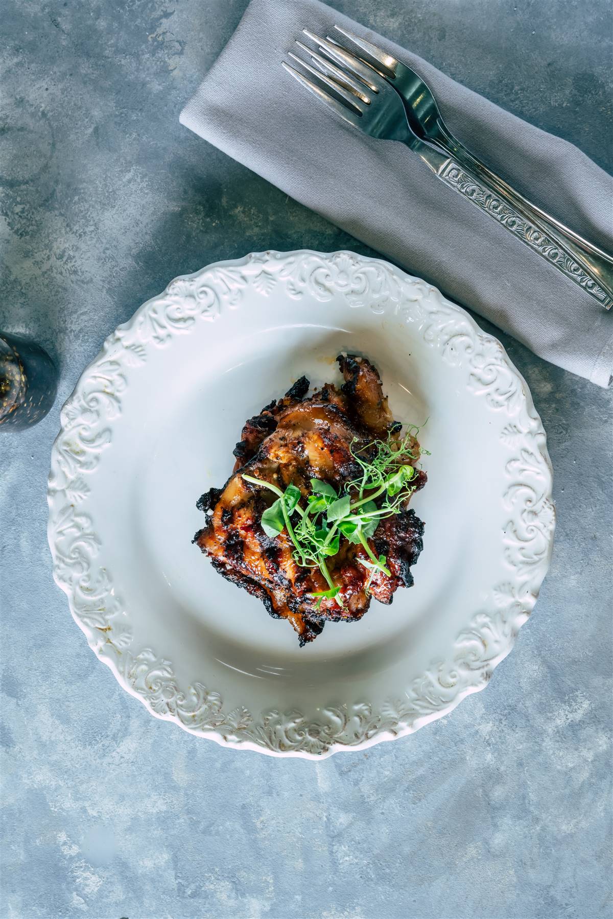 סטייק פרגית על האש