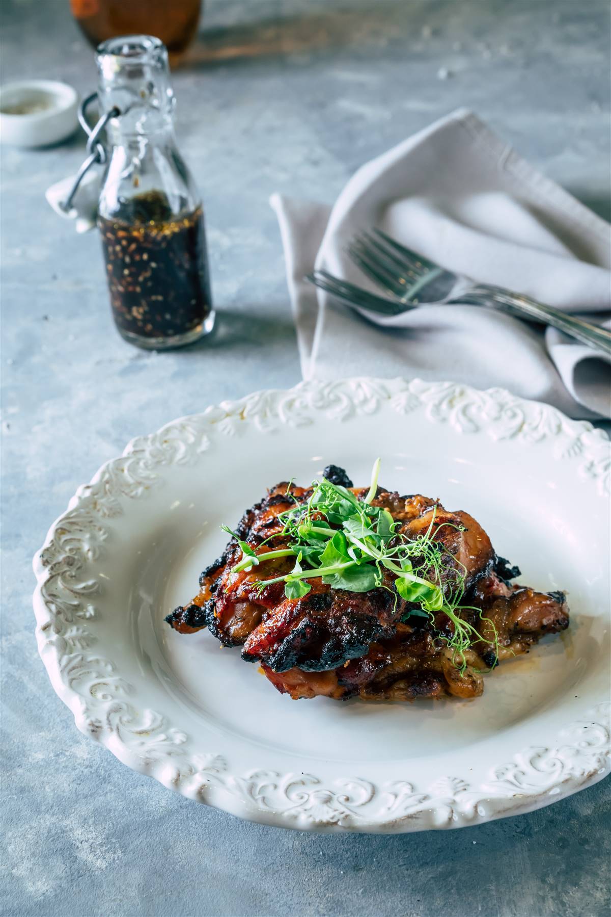 סטייק פרגית על האש