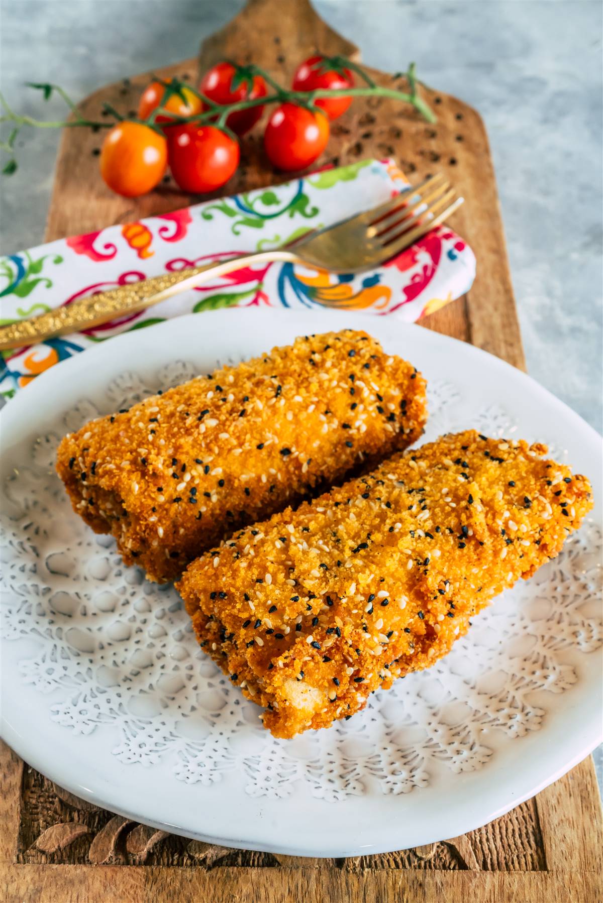 רול עגל קובני בציפוי קריספי