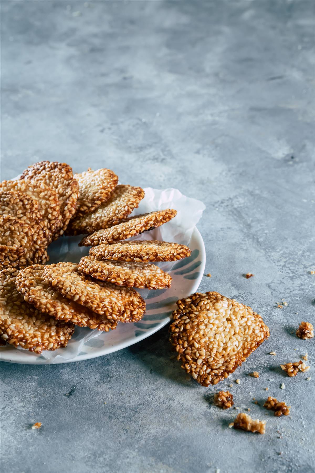 עוגיות שומשומית דקיקות