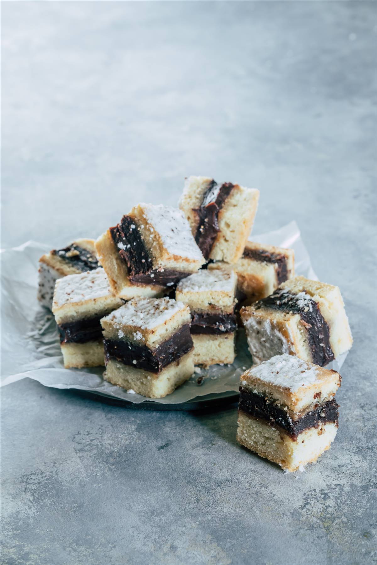 עוגיות סנדוויץ שוקולד צרפתי