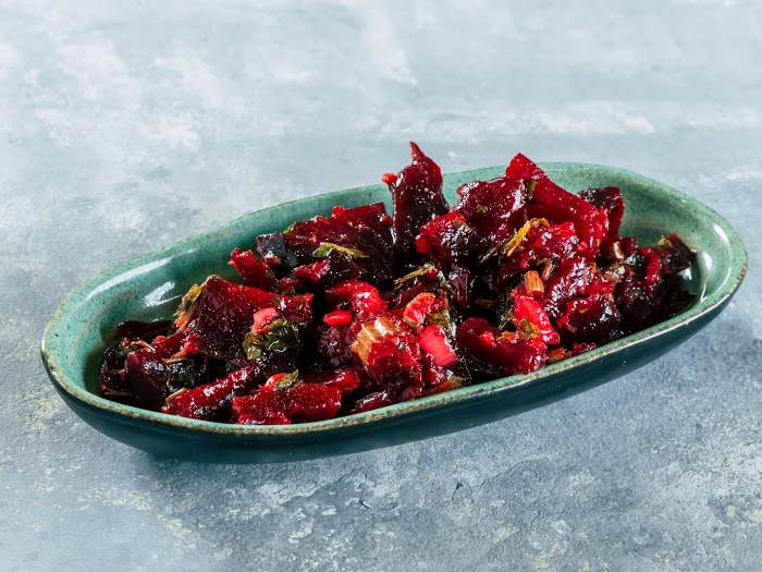 סלק ובצלים בתחמיץ