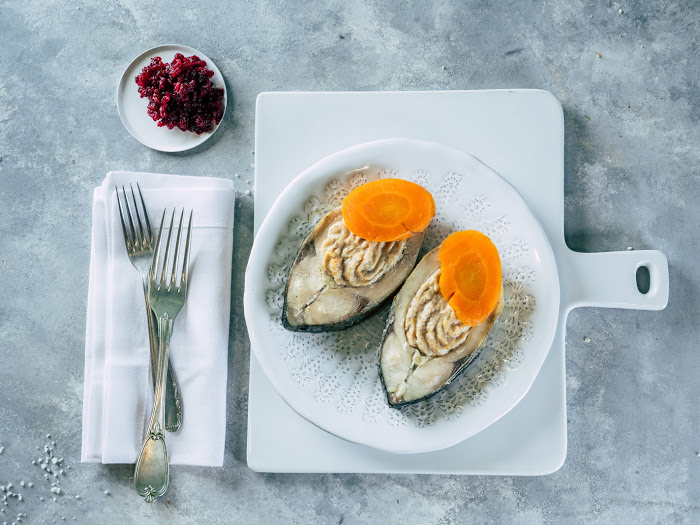 פרוסות קרפיון ממולא