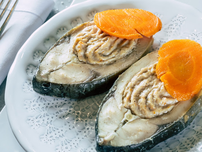 געפילטע פיש מבית אמא (קרפיון ממולא)