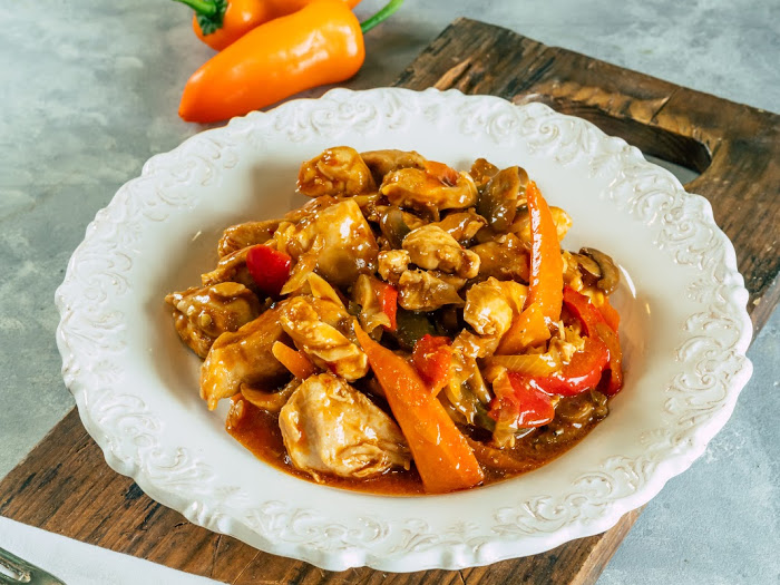 עוף סיני מוקפץ