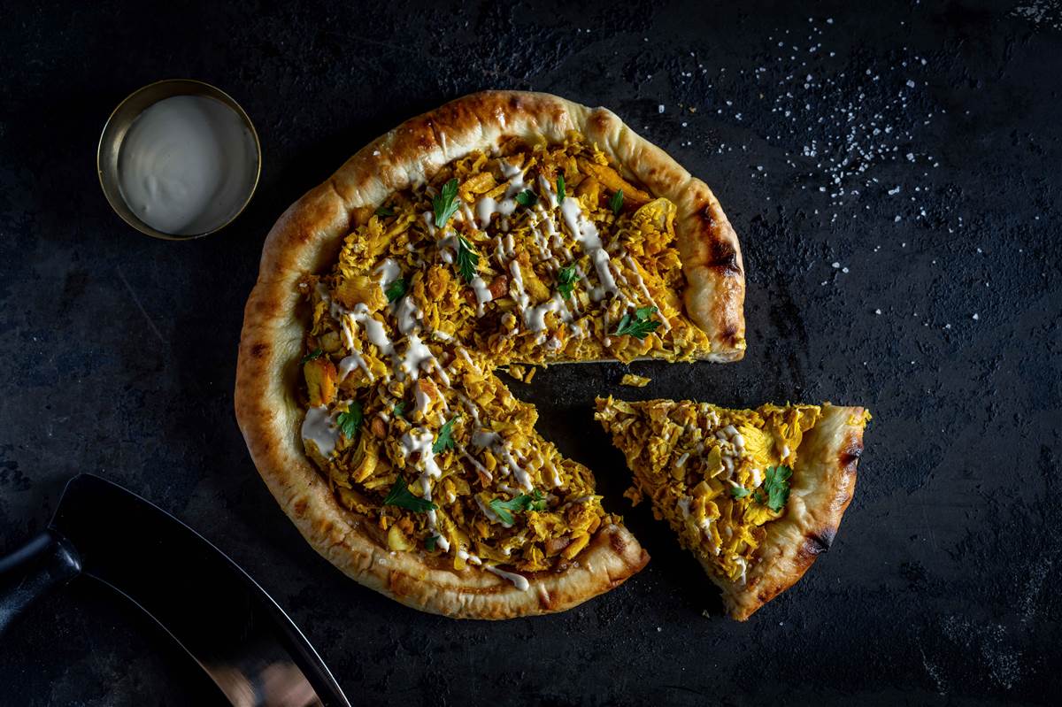 פיצה שווארמה