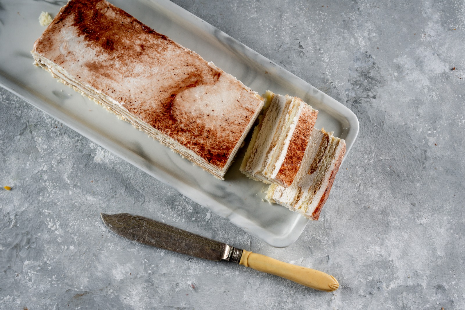 שכבות טירמיסו וגלזורה