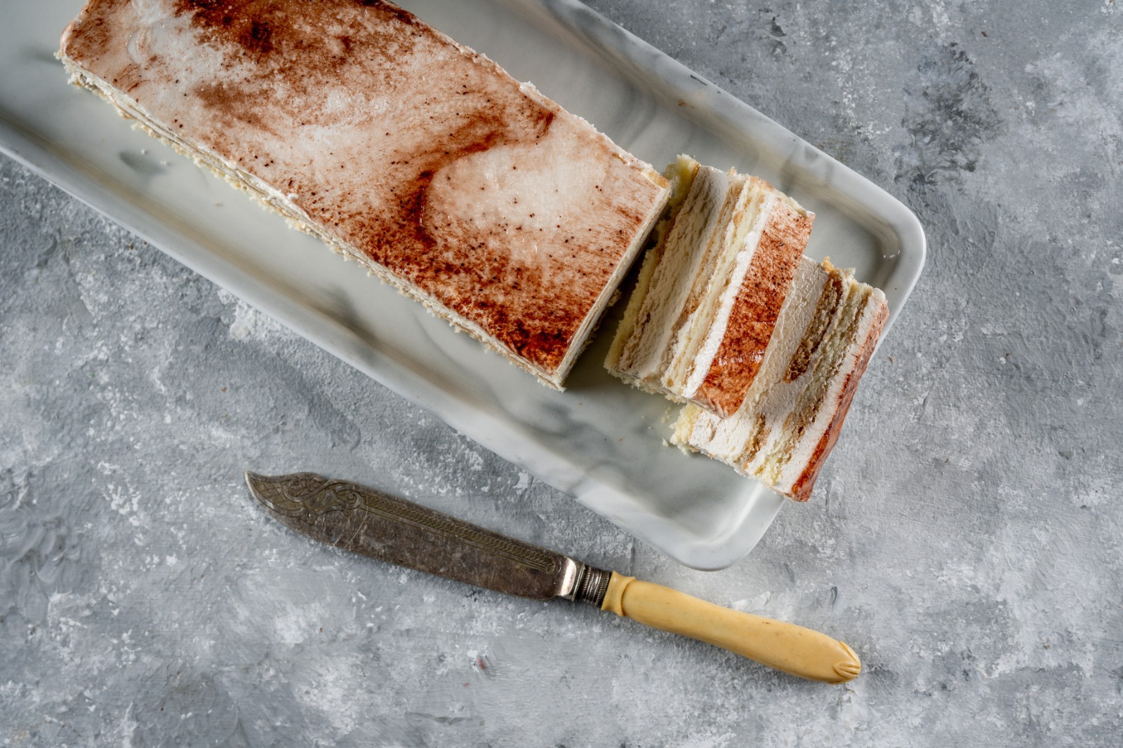 שכבות טירמיסו וגלזורה