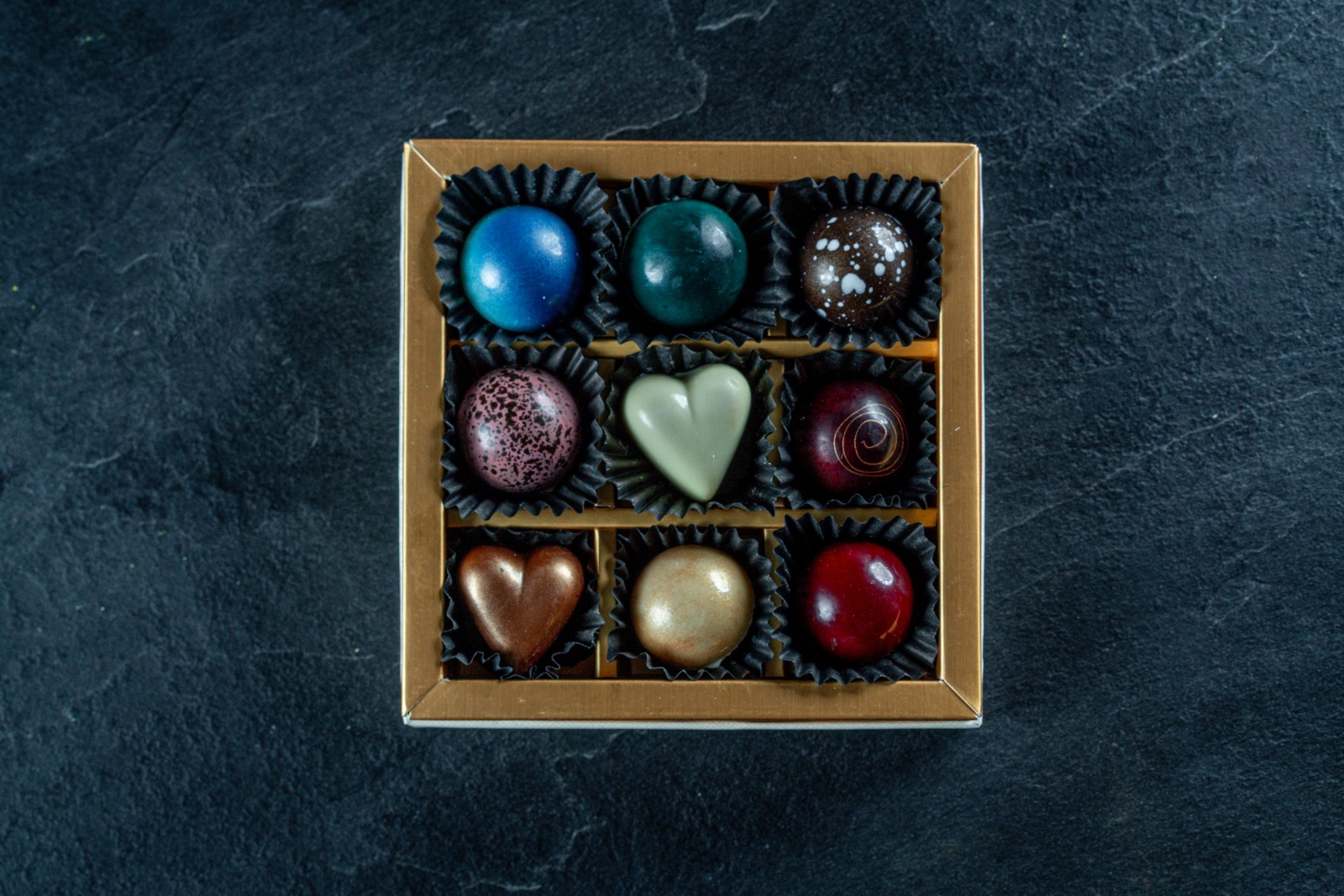 מארז 9 פרלינים