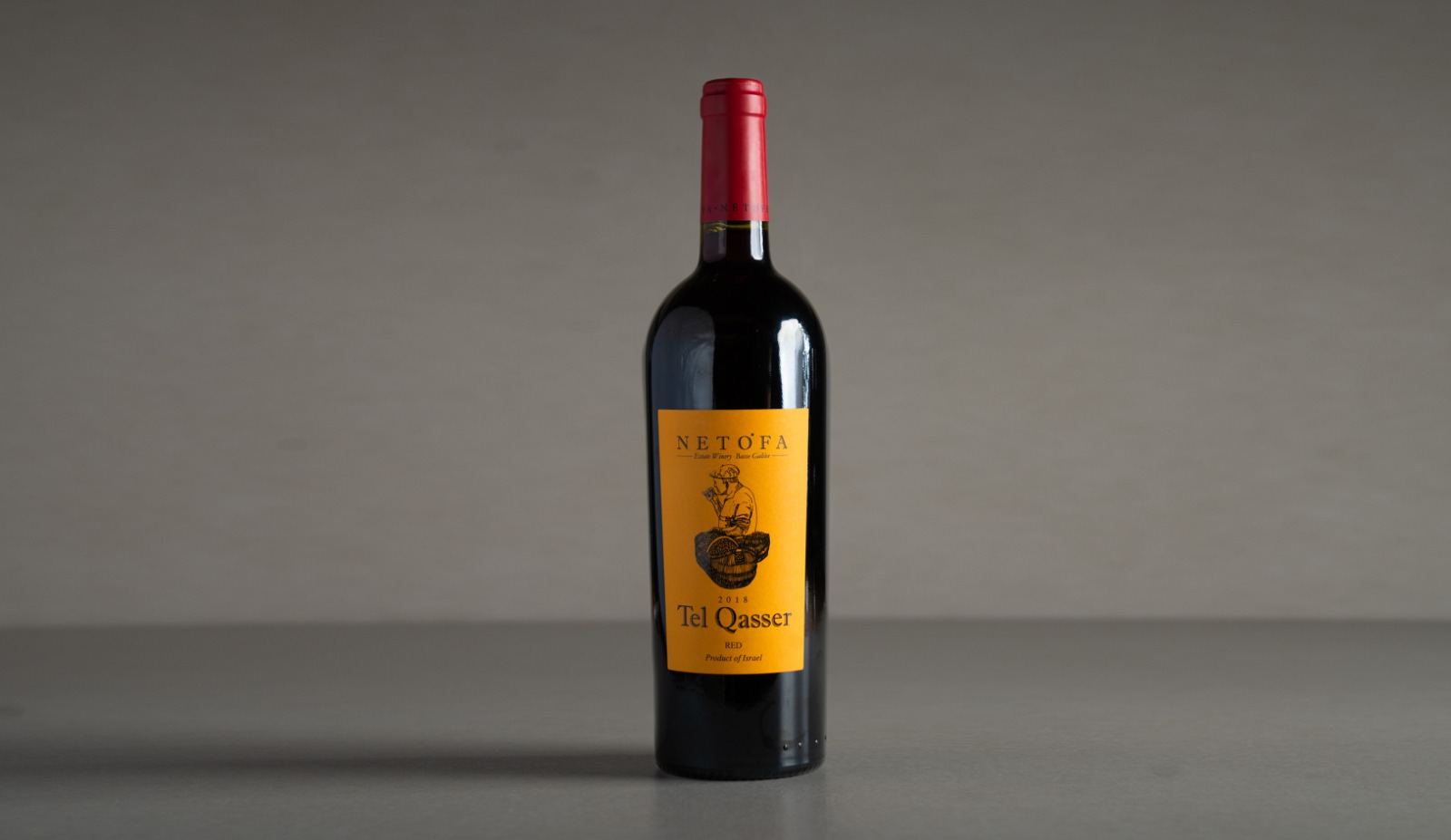 יין אדום נטופה "תל קאסר" גראנש & סירה 2018