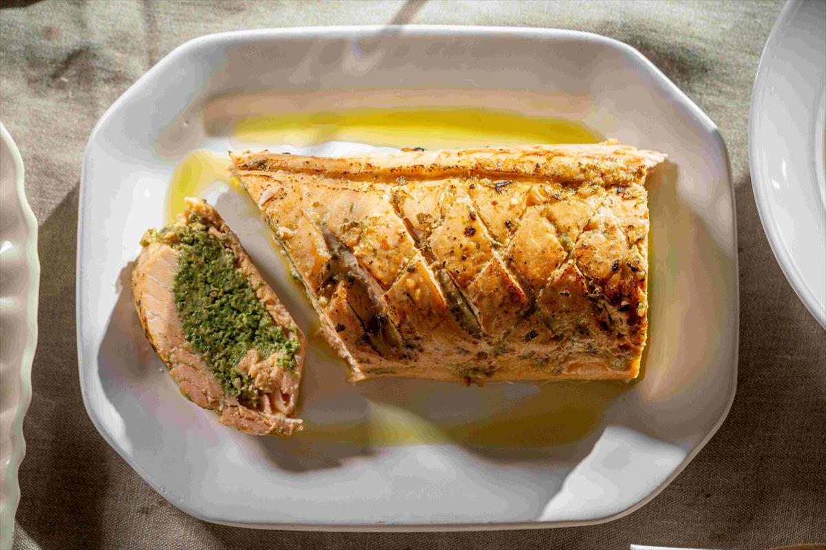 פילה סלמון שלם חגיגי