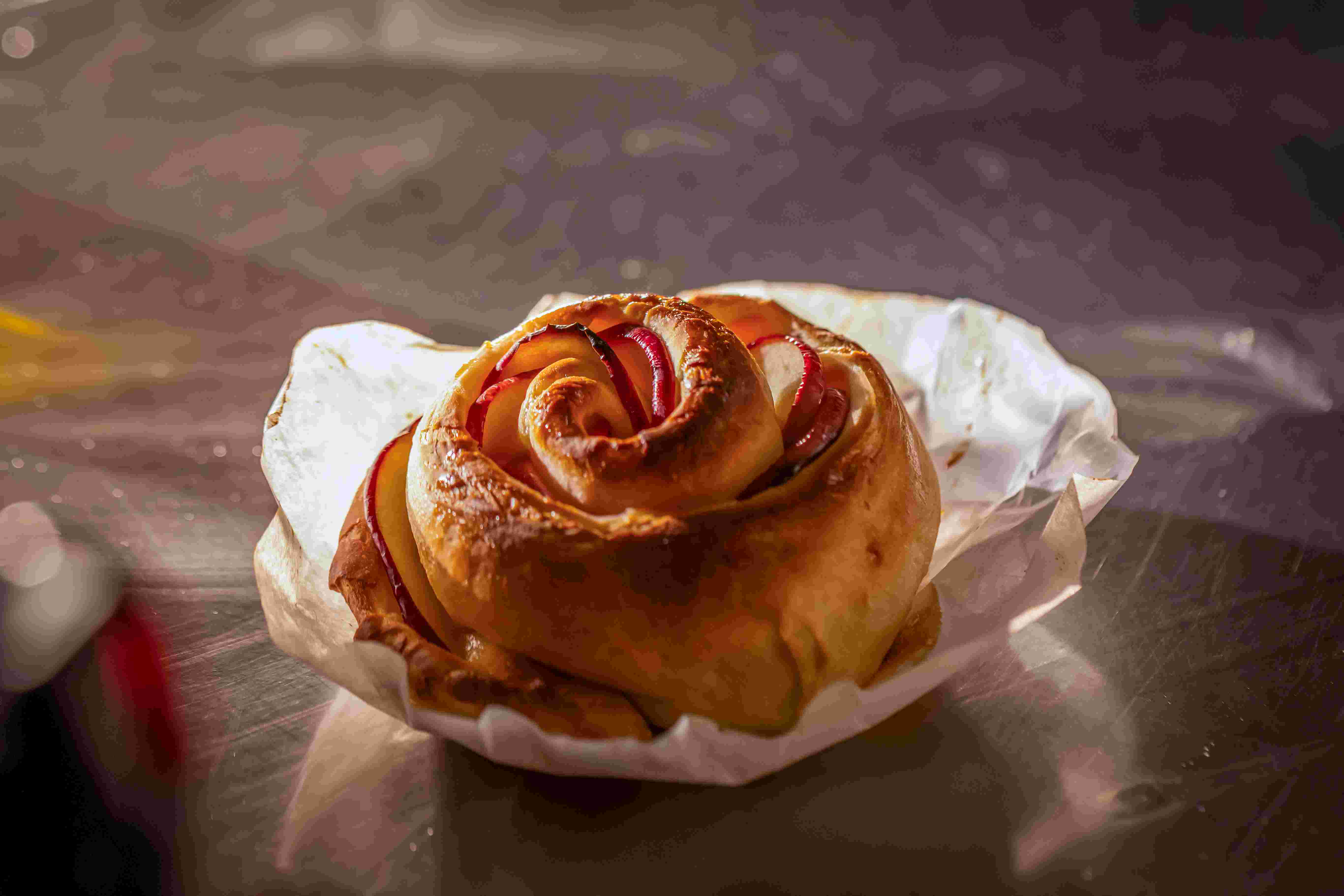 Apple Challah rolls
