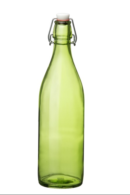 בקבוק 1 ליטר GIARRA סגירה הרמטית - ירוק