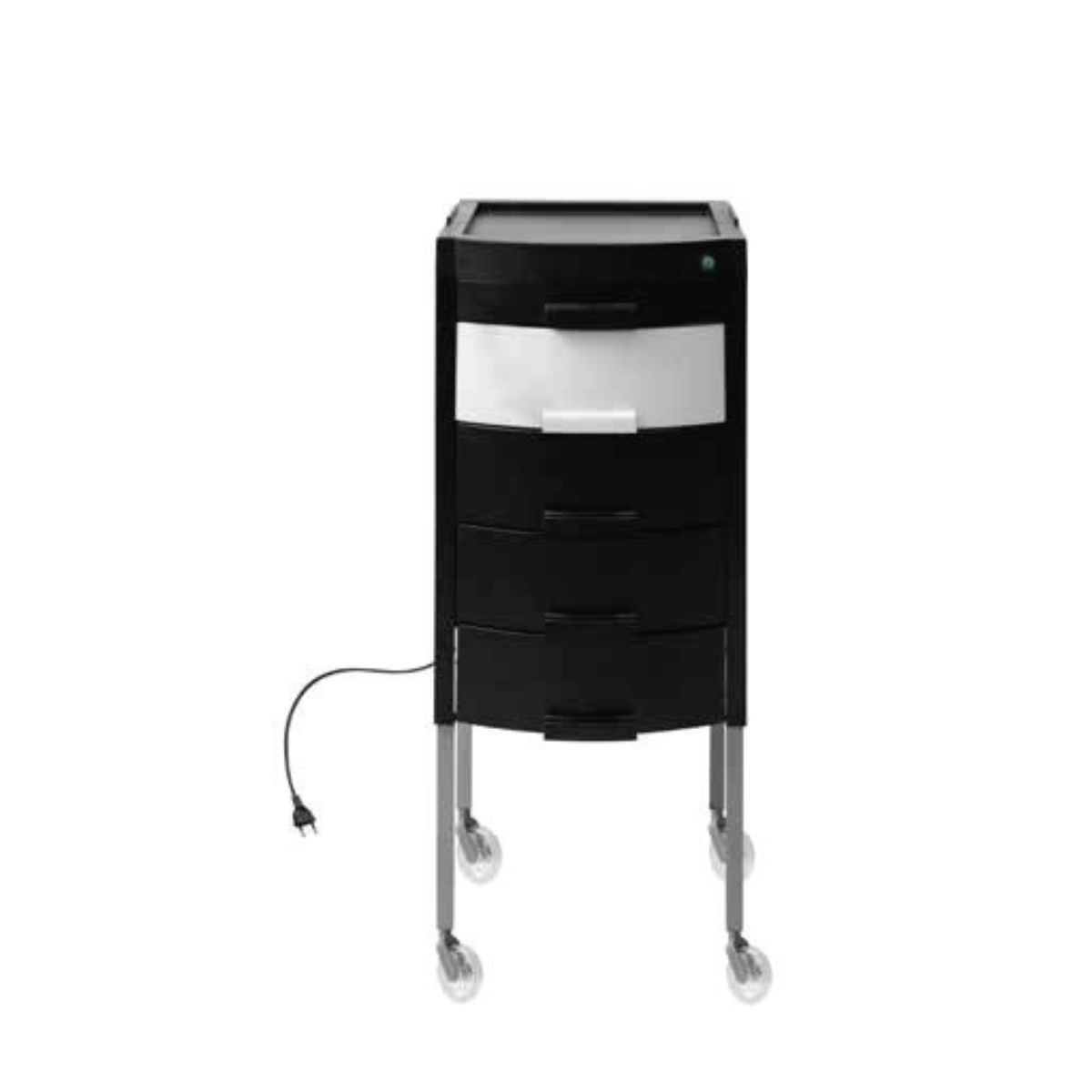 עגלת שירות מנהטן Maletti italy בצבע שחור