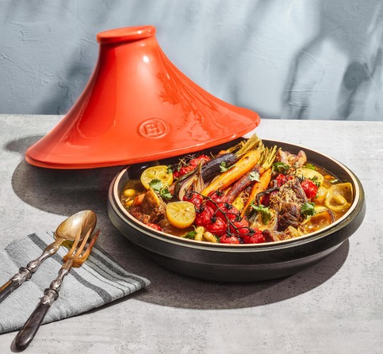 טאג'ין גדול לאינדוקציה DELIGHT orange