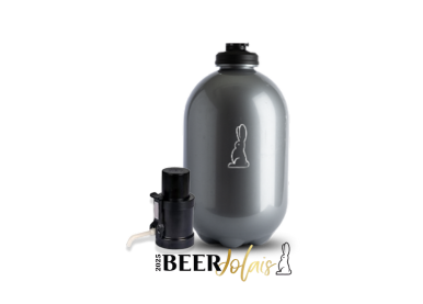 חבית 10 ל' בירת הבירז'ולה +  ראש ברז