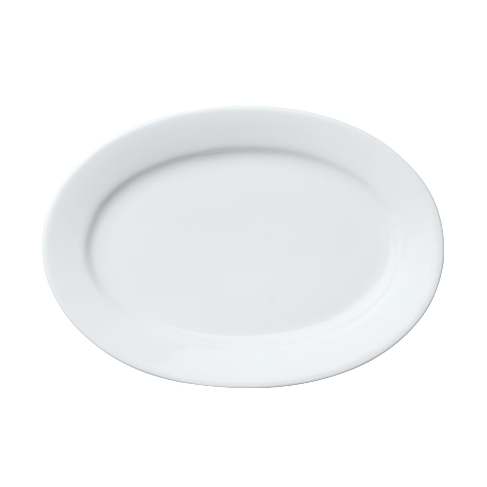 צלחת אובלית 26.5/23 ס"מ שוליים RICE