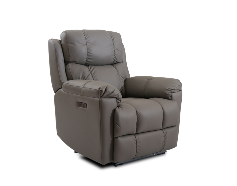 כורסת עור חשמלית דגם Hudson