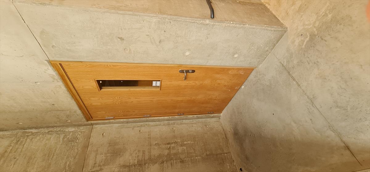 דלת אש מעץ WoodGuard 16