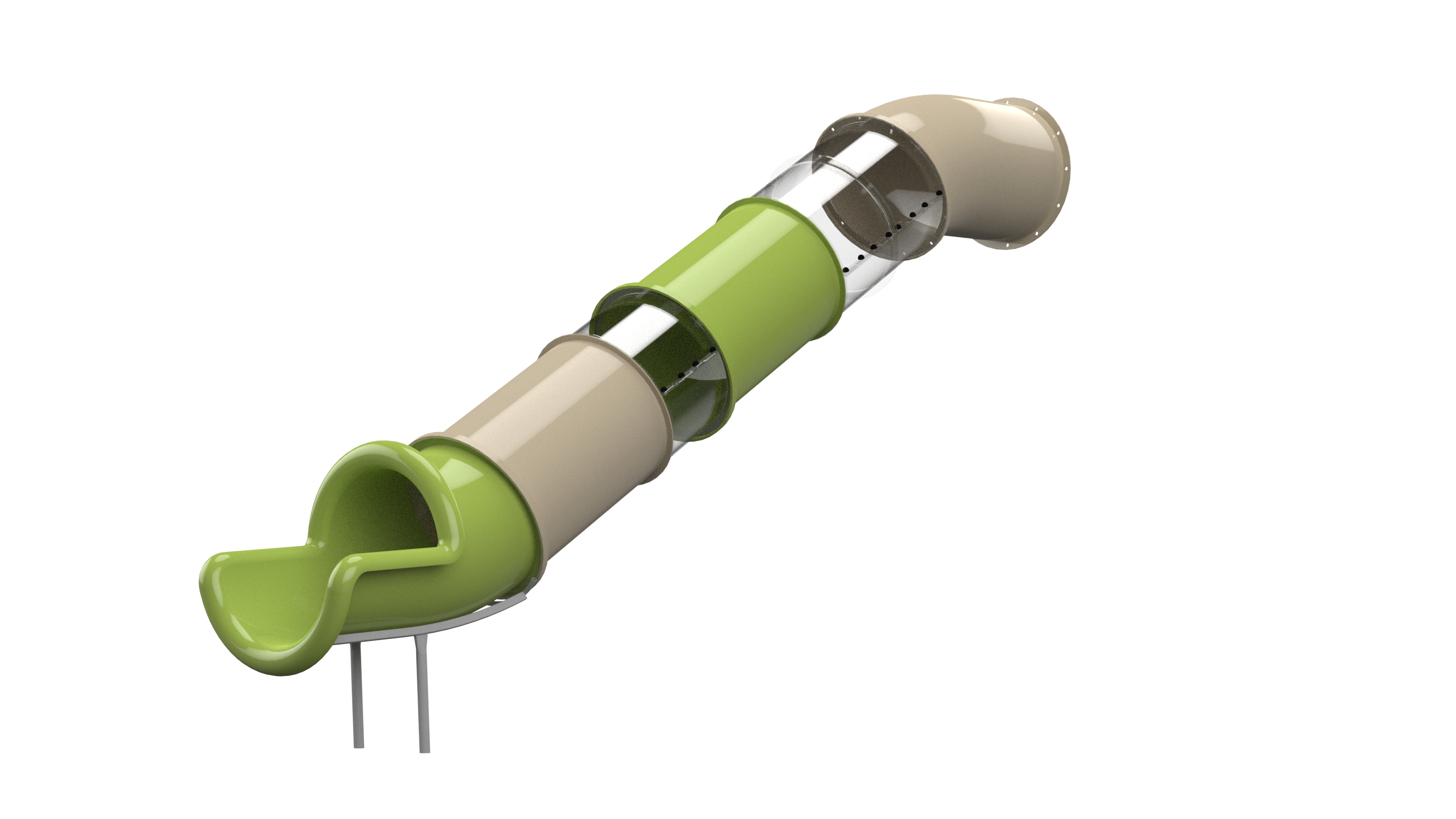 Transparent Slide Sections