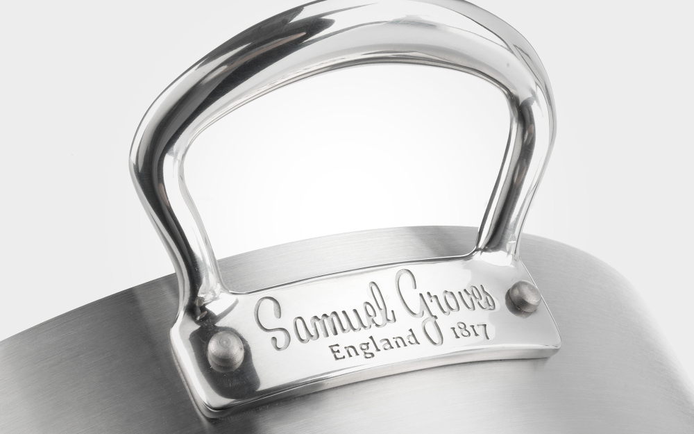 מחבת שף מנירוסטה 3 שכבות | תוצרת אנגליה