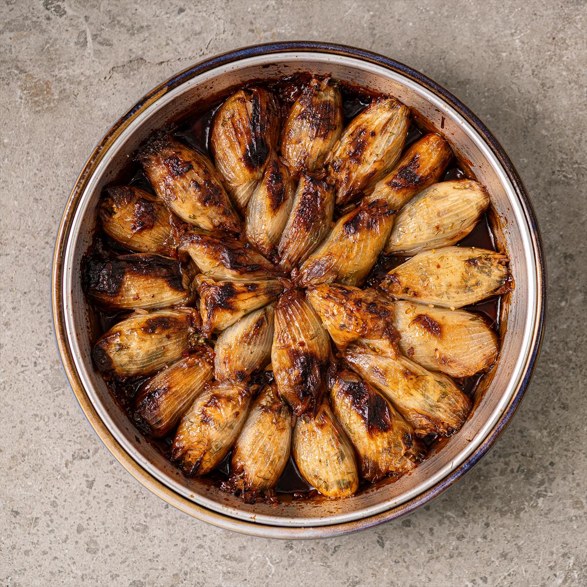 בצל ממולא טבעוני