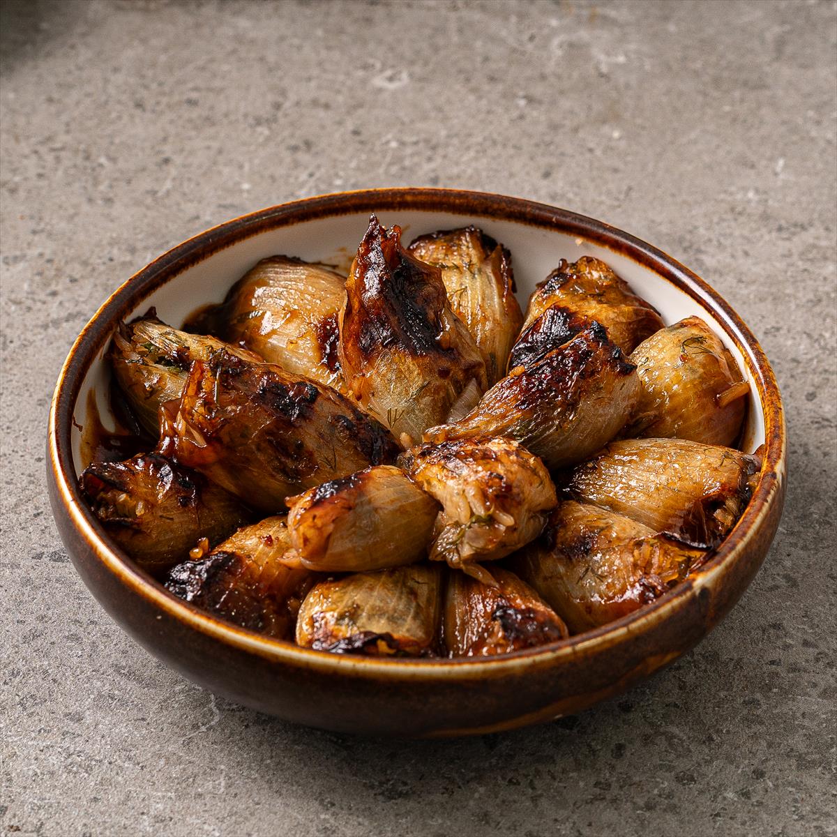 בצל ממולא טבעוני